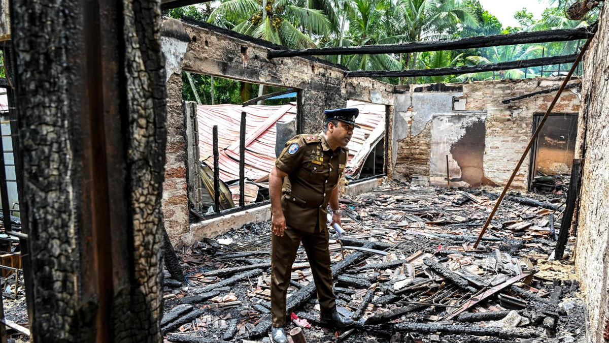 Sri Lanka Care Home Manager Arrested After Fire Kills 12