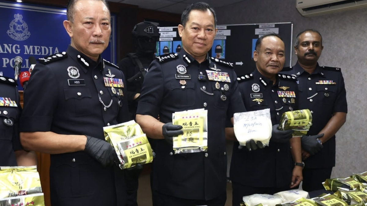 Drug ring dismantled in Johor Bahru as eight arrested, including teenager in vehicle trafficking operation
