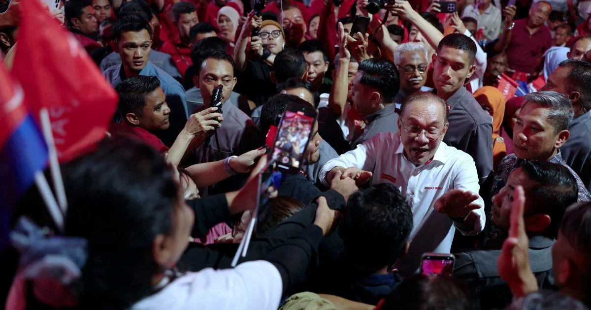 Anwar unveils Pakatan Harapan's full slate of 56 candidates for Johor state polls
