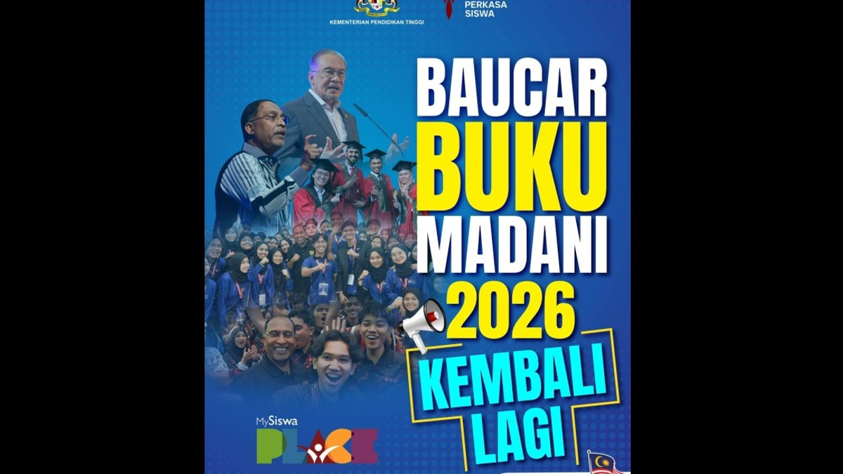 1.18 Million IPT Students Can Redeem RM100 MADANI Book Vouchers From July 15