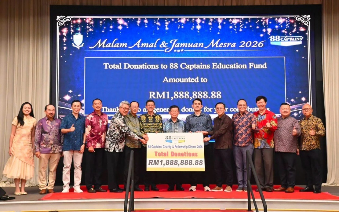 88 Captains Awards RM1 Million in Scholarships to Boost Penang Youth Development