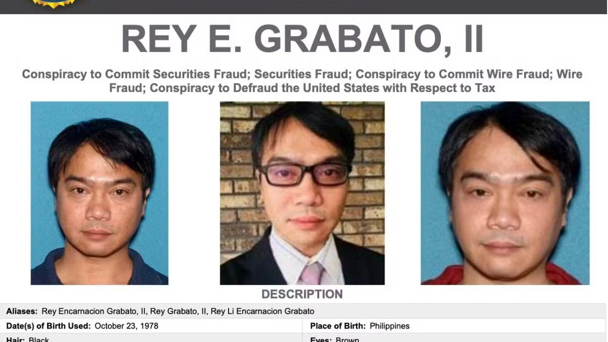 Philippine Mayor's Son Added to FBI's Most Wanted Fraudsters over US$650M Ponzi Scheme