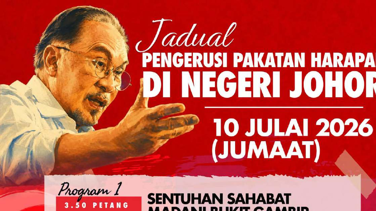Anwar Makes Final Push for Johor Voters as Pakatan Harapan Enters Campaign Stretch