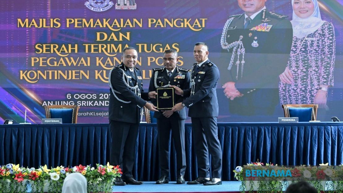 Six Senior Officers Reshuffled in Kuala Lumpur Police Command