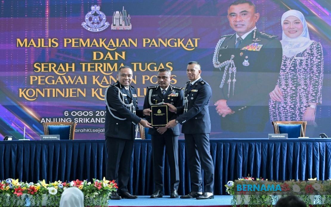 Six Senior Officers Reshuffled in Kuala Lumpur Police Command