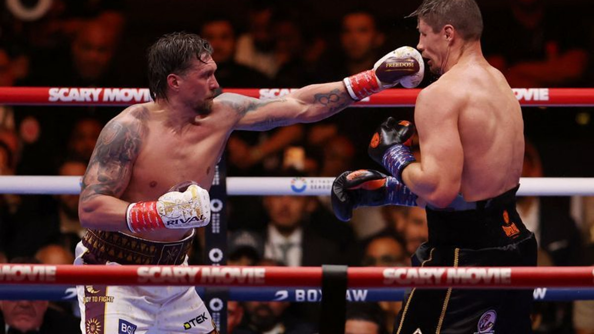 Usyk Survives Shock Bid from Verhoeven, Stops Dutchman in 11th Round