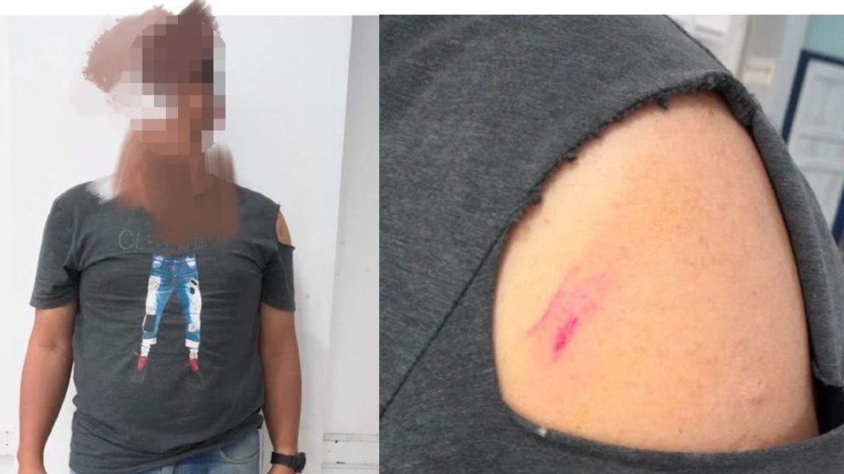 Man arrested after brandishing parang at police during Jeli house raid