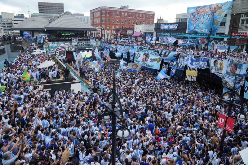 Atlanta braces for high-stakes Argentina-England World Cup semi-final amid heightened security