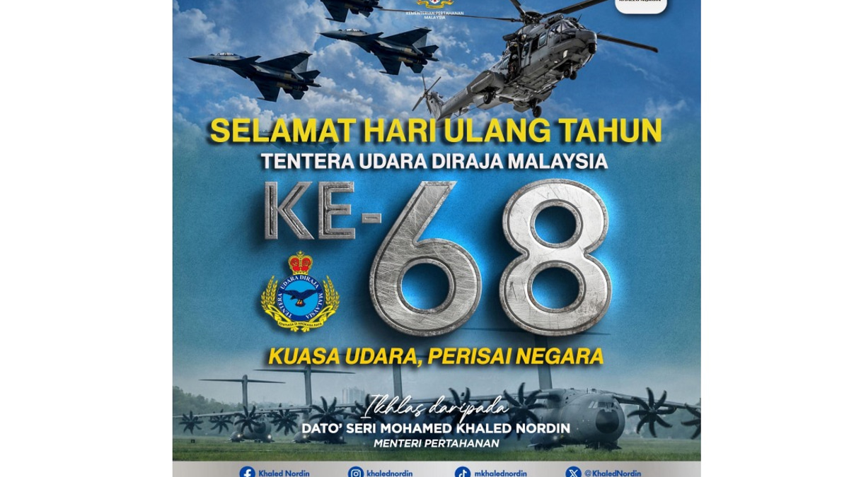 MINDEF Pledges Enhanced Support for RMAF Capabilities and Operational Readiness
