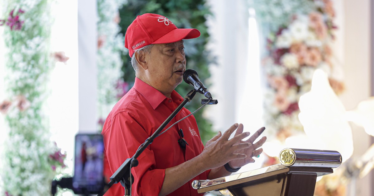 Muhyiddin Fires Back at Umno Ally Over Negri Sembilan 'Spoiler' Jab