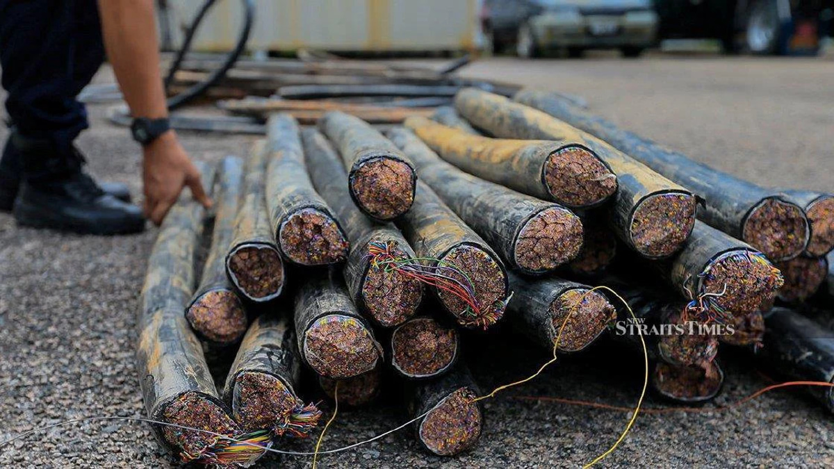 Kuala Lumpur Police Report Significant Decline in Cable Theft Cases