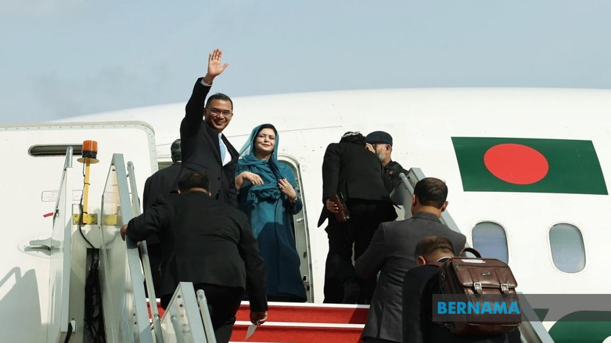 Bangladesh PM Tarique Concludes Malaysia Visit, Departs For China