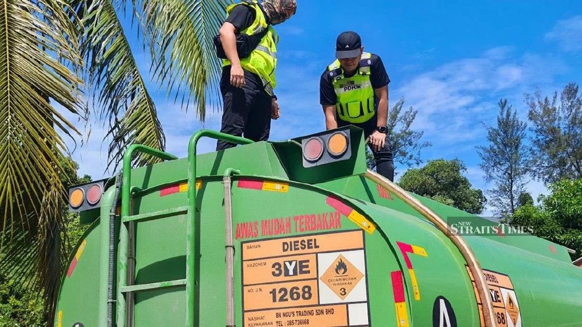 Clandestine Fuel Operation in Sarawak Yields Major Seizure and Four Arrests