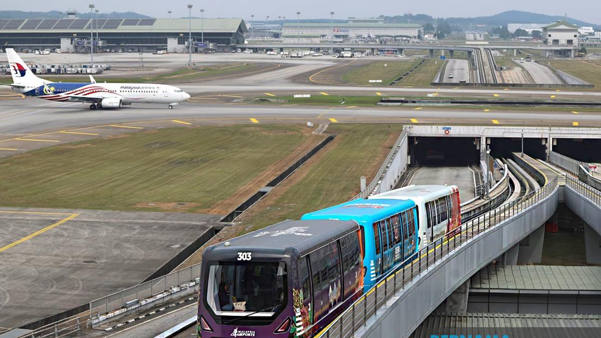 Aerotrain at KLIA Terminal 1 Returns to Round-the-Clock Service from June 1