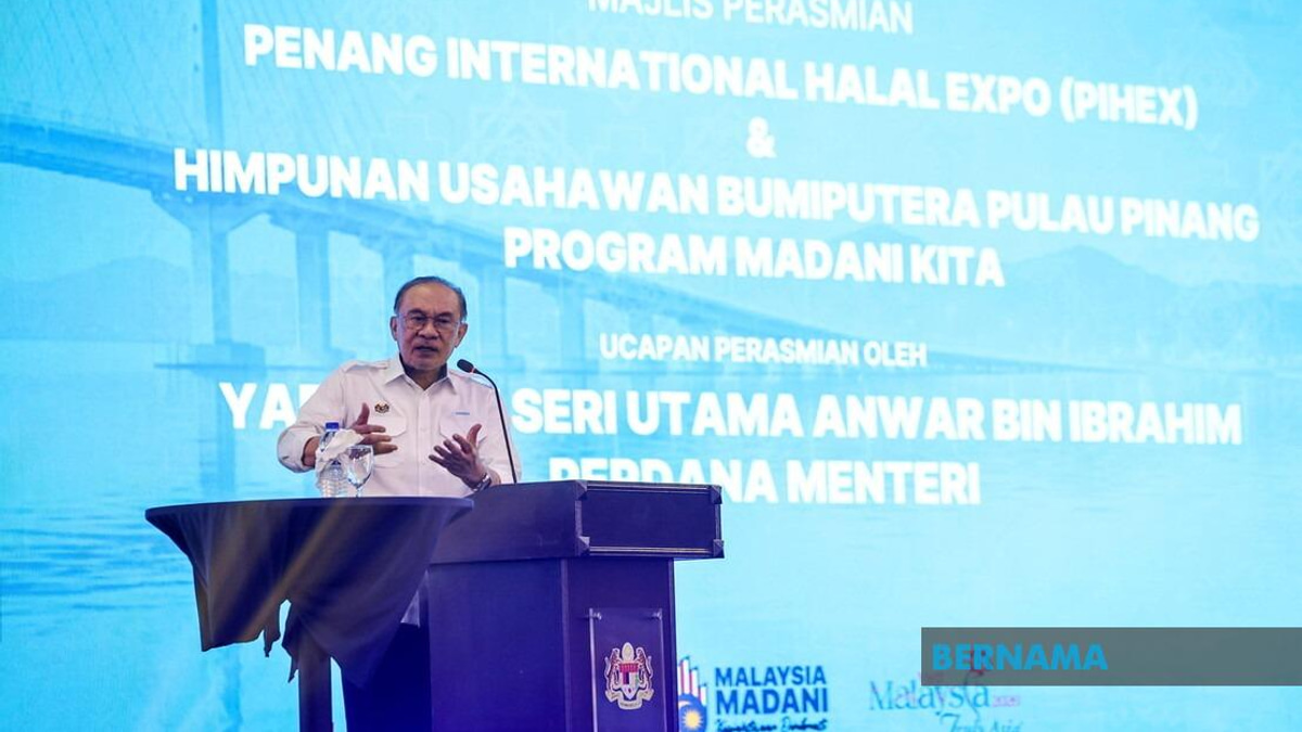 Penang Positioned to Lead Bumiputera Economic Growth, Anwar Declares