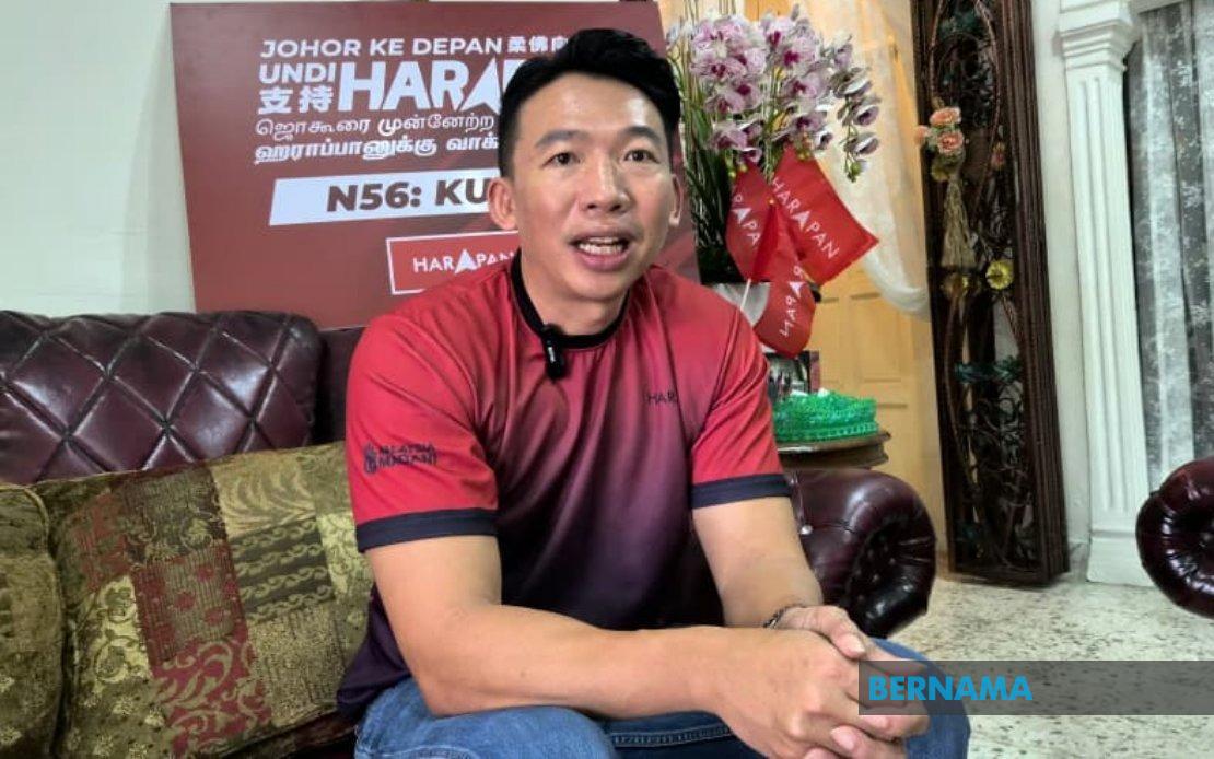 Johor Kukup Race: PH's Cheah Steers Clear of National Politics, Champions Grassroots Grievances