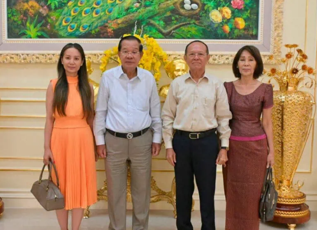 Hun Sen Hosts Former Rival Kem Sokha at Home, Lauds Opposition Leader's Daughter