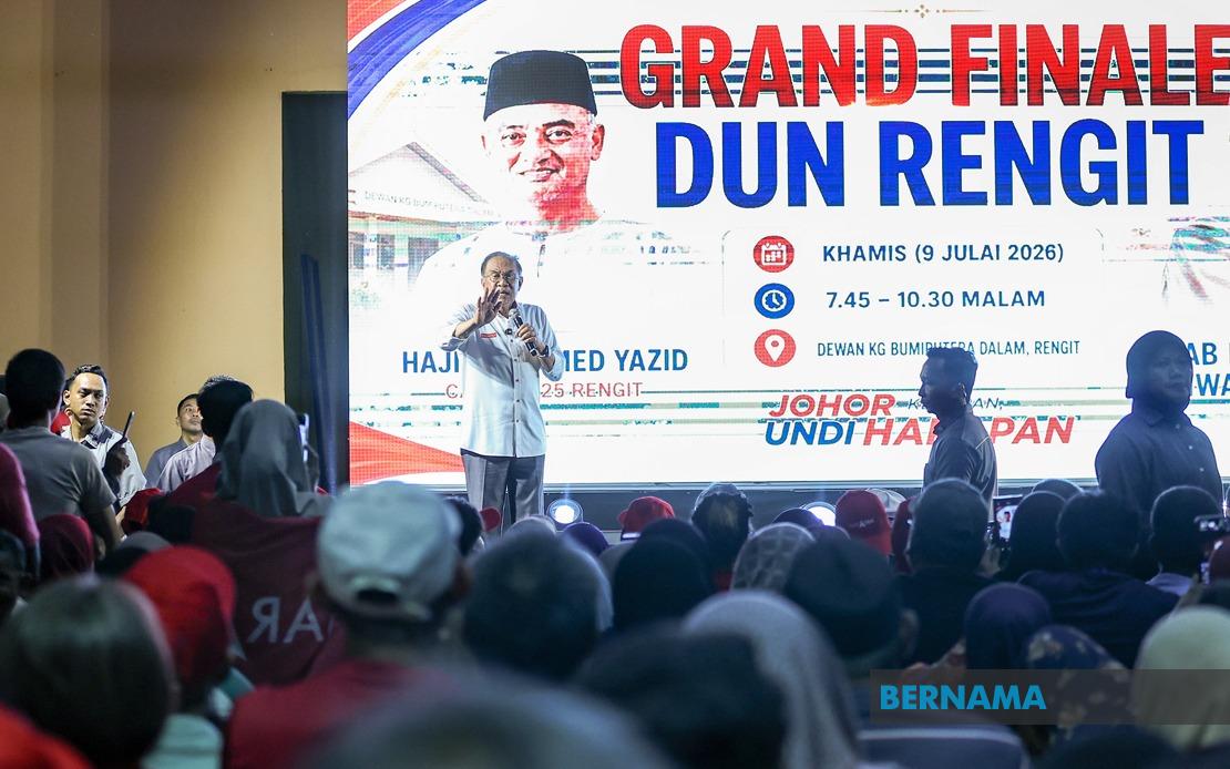 Anwar Pledges Healthcare and Water Infrastructure Overhaul for Rengit Ahead of Johor Elections