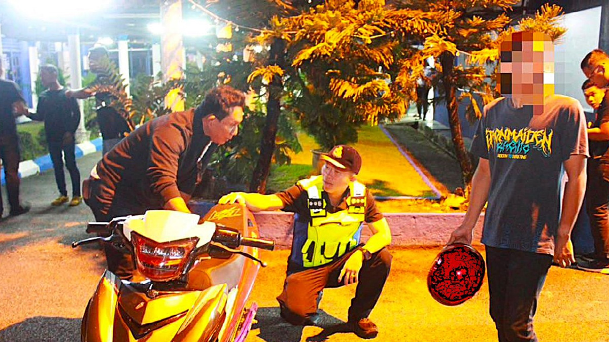 Police crack down on illegal street racing in Klang, seize seven motorcycles