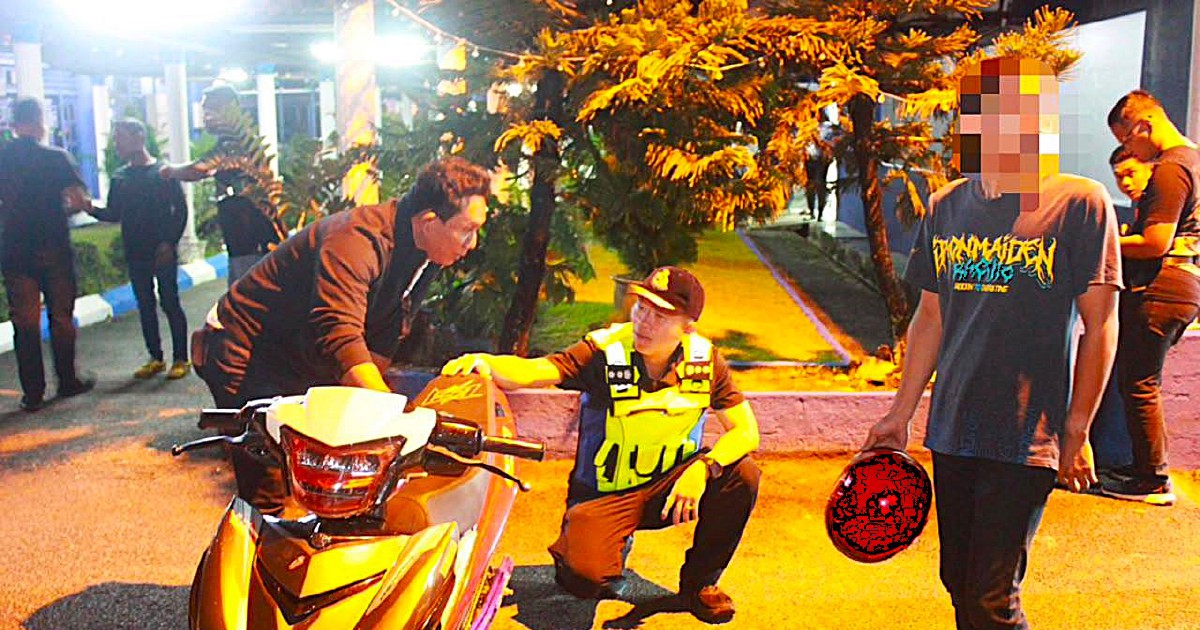 Police crack down on illegal street racing in Klang, seize seven motorcycles