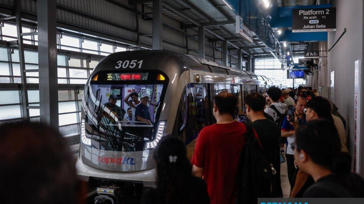 LRT3 Shah Alam Line Launches with Modest First-Day Ridership, Eyes 67,000 Daily Passengers