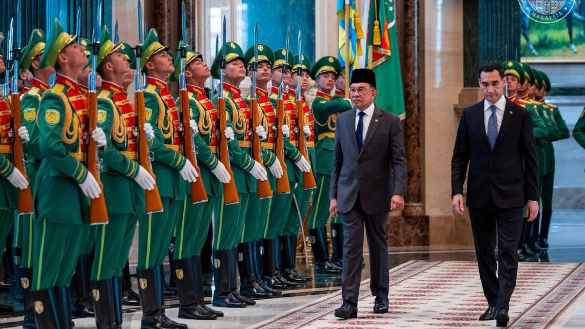 Anwar Receives State Welcome in Turkmenistan, Signalling Deepened Central Asian Ties