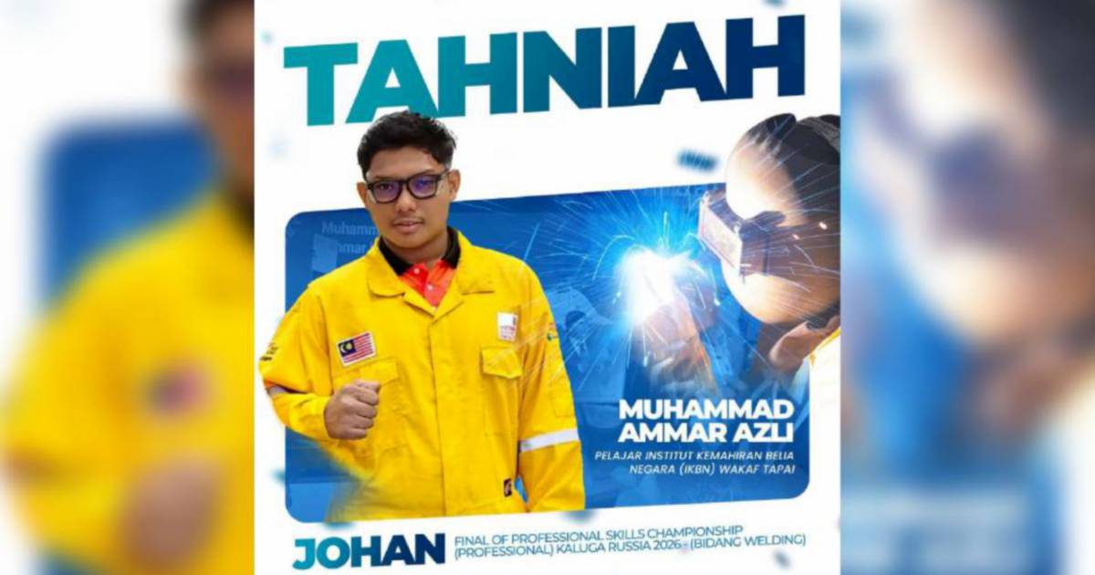 Deputy PM Ahmad Zahid Hails Welding Champion From Skills Institute