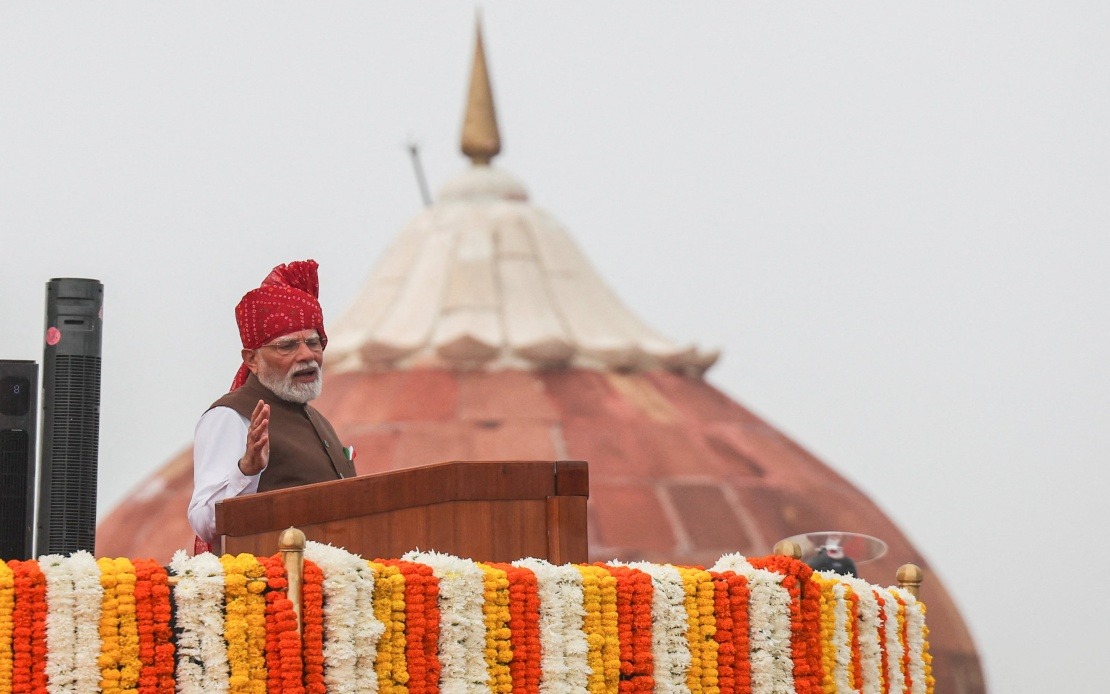 Modi Sets Out India's Path to Self-Reliance and Developed Status by 2047
