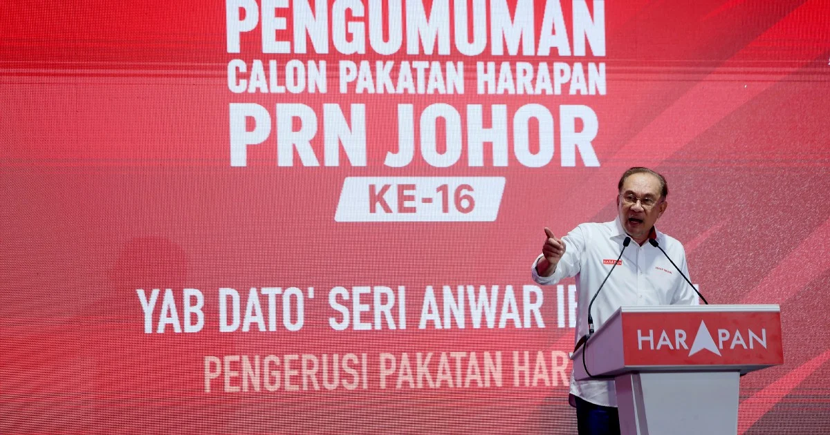Anwar challenges Johor exco to scrutinise past federal administrations over revenue allocation