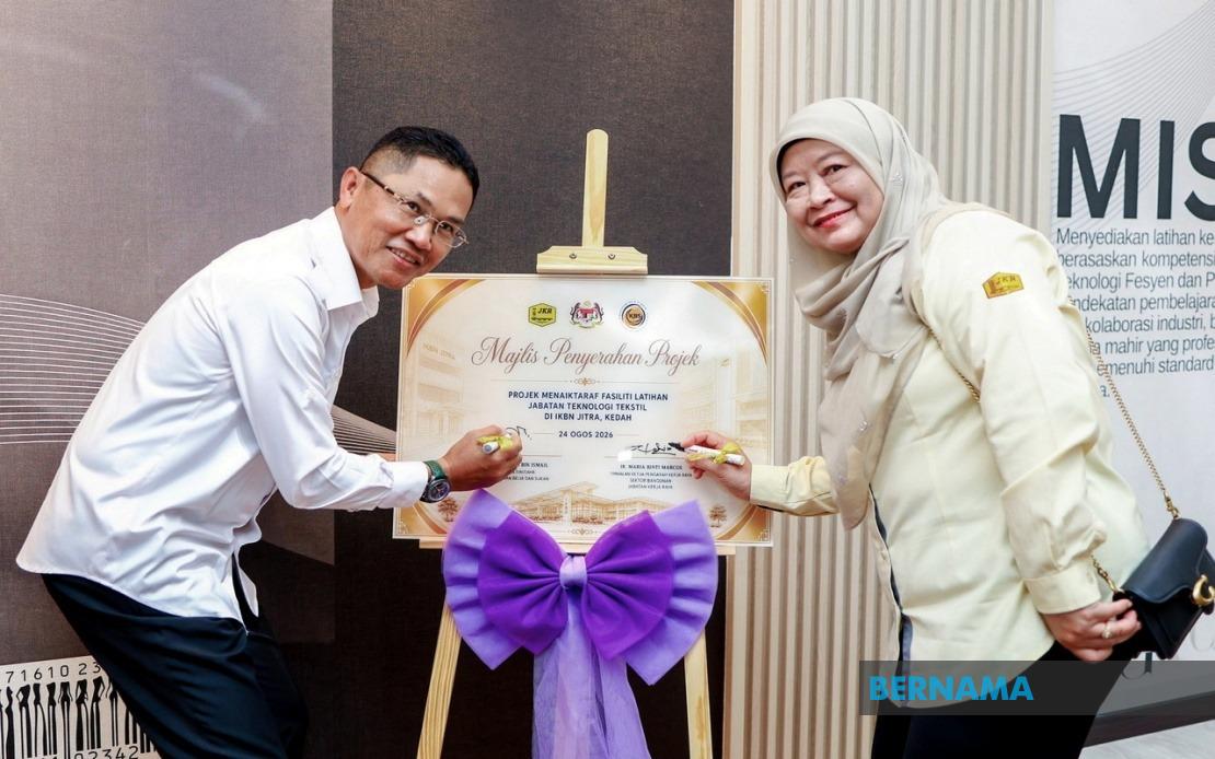 RM3.7 Million IKBN Jitra Fashion Department Upgrade Signals Push to Modernise TVET