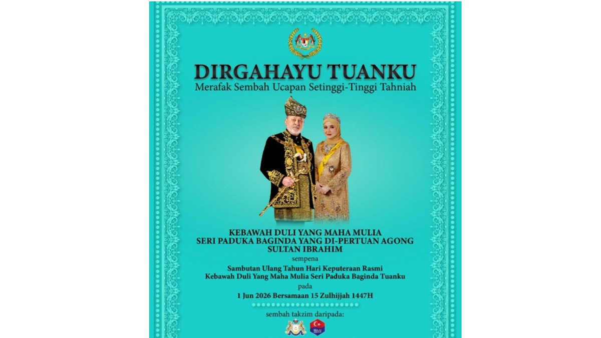 Johor Regent, Menteri Besar Extend Birthday Wishes to Sultan Ibrahim