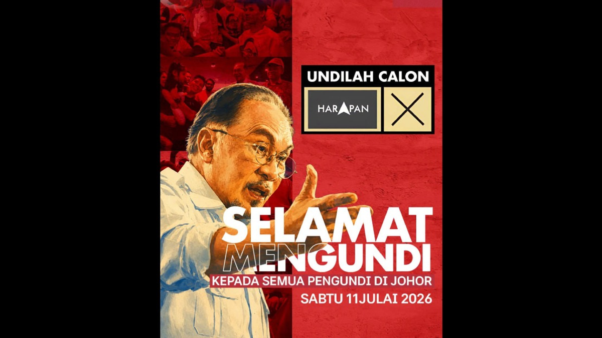 Anwar Rallies Johoreans to Vote in State Election, Promises Reform and Good Governance