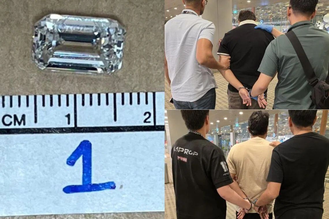 Indian Tourist Jailed Two Years for S$200,000 Diamond Theft at Singapore Chinatown Store