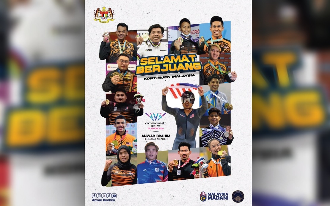 PM Anwar Extends Support to Malaysian Athletes Heading to 2026 Glasgow Commonwealth Games