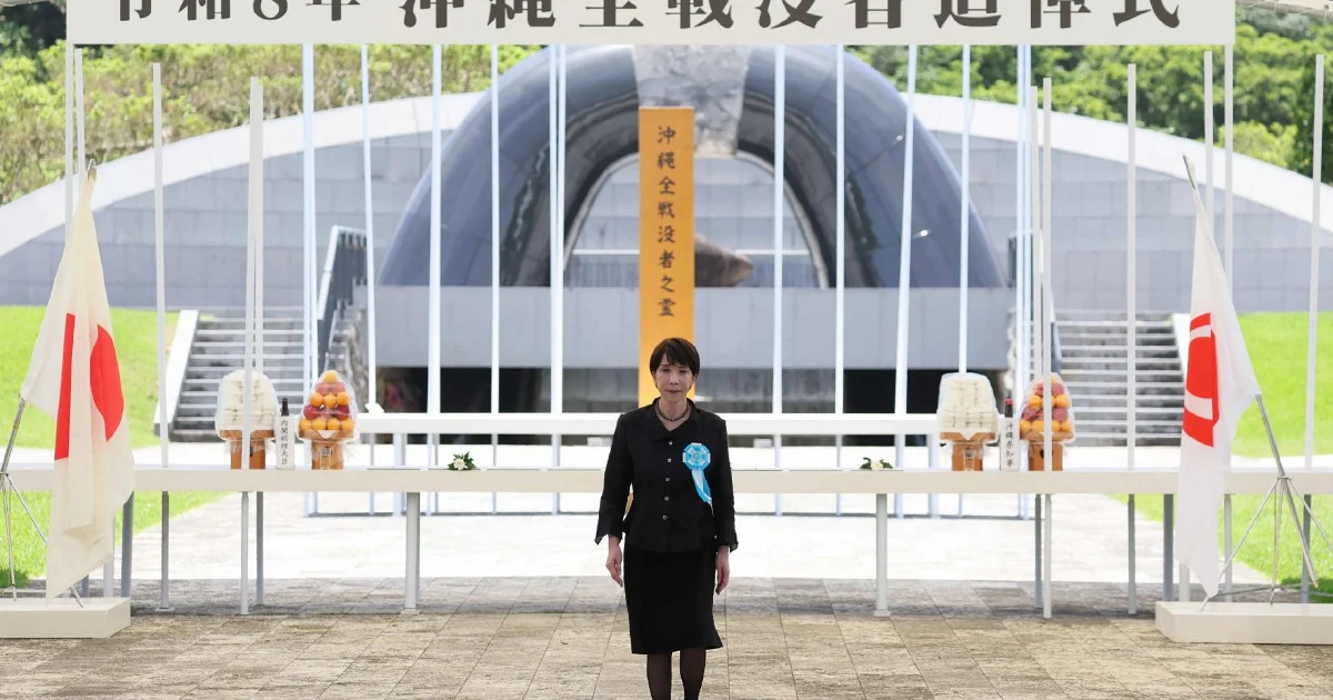 Japanese PM Faces Backlash at WWII Memorial Over Military Expansion Plans