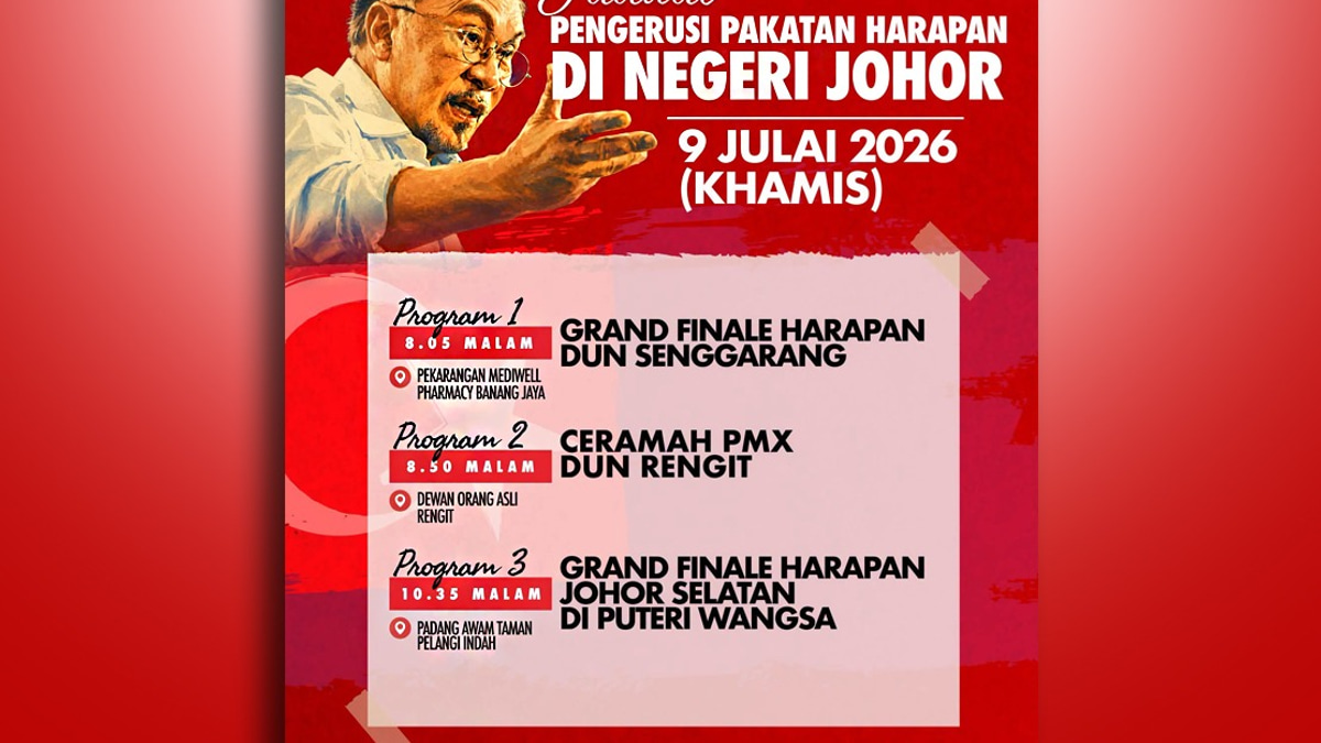 Anwar Intensifies Johor Campaign Push as PH Looks to Consolidate Support