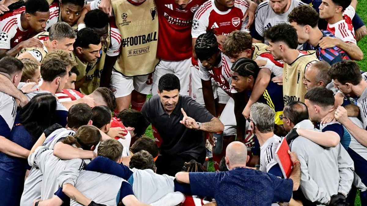 Arteta urges Arsenal to act decisively after Champions League final loss to PSG
