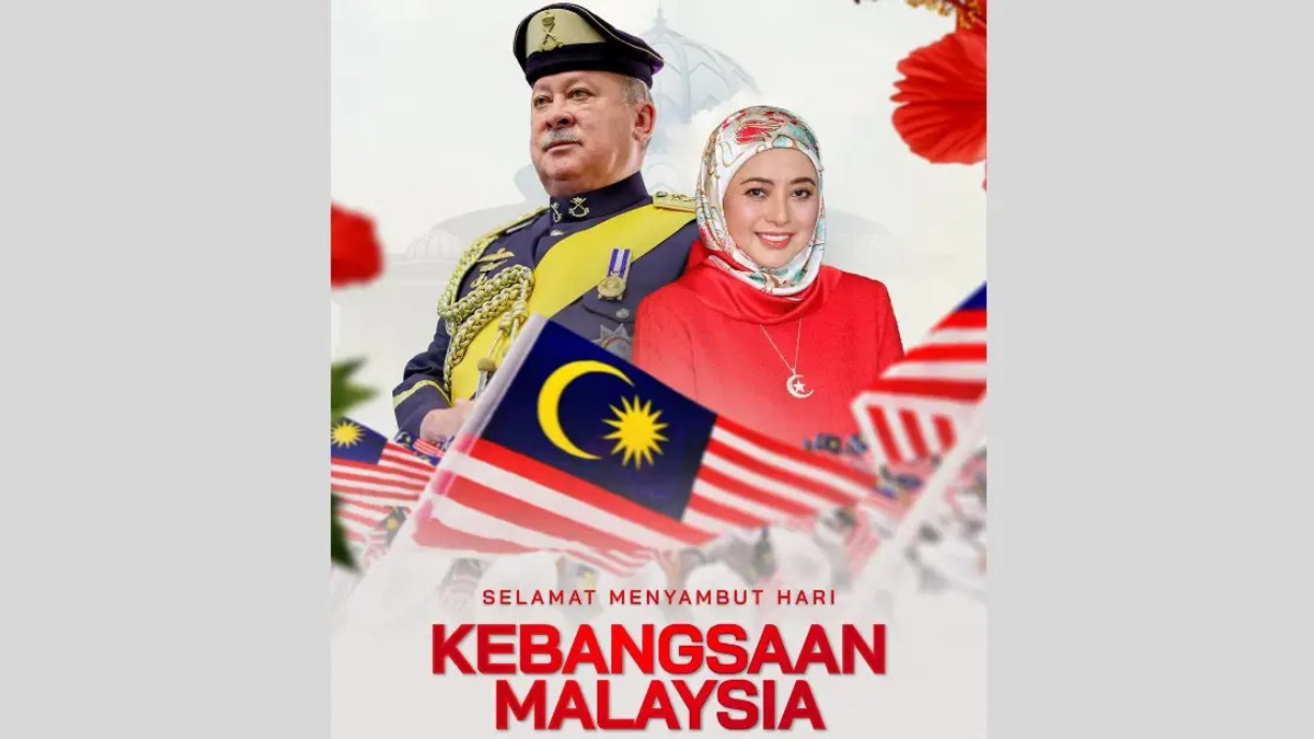 Sultan Ibrahim and Raja Zarith Sofiah Lead Malaysia's 69th National Day Celebrations in Putrajaya