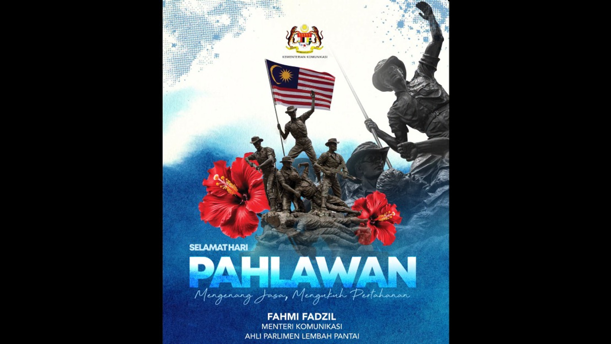 National Heroes' Sacrifices Must Be Remembered, Says Fahmi on Warriors' Day