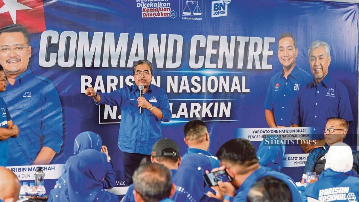 BN Must Prioritise Voter Engagement Over Internal Squabbles in Johor Race, Says Johari