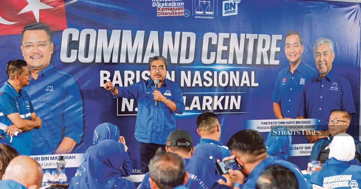 BN Must Prioritise Voter Engagement Over Internal Squabbles in Johor Race, Says Johari