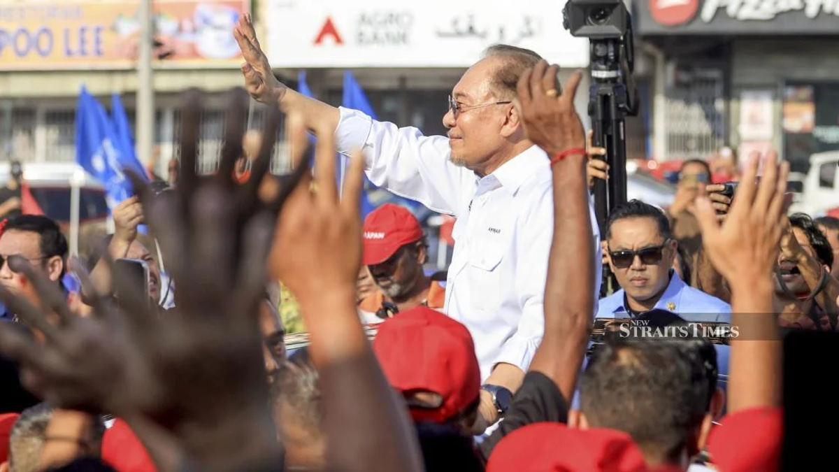Anwar appeals to Johor electorate to support Pakatan Harapan's bid for state administration