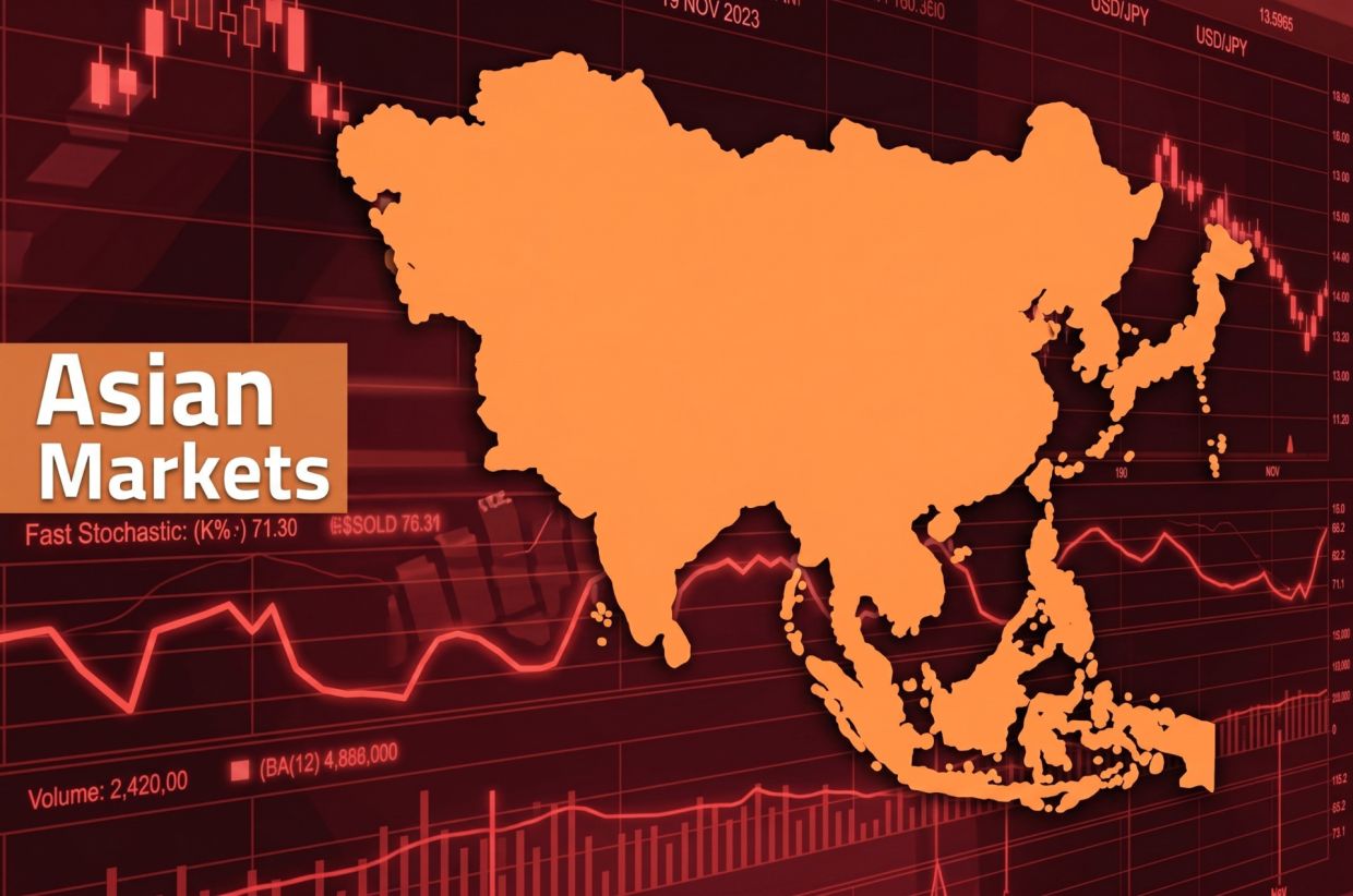Asian stocks wobble as Middle East tensions lift oil, bond yields