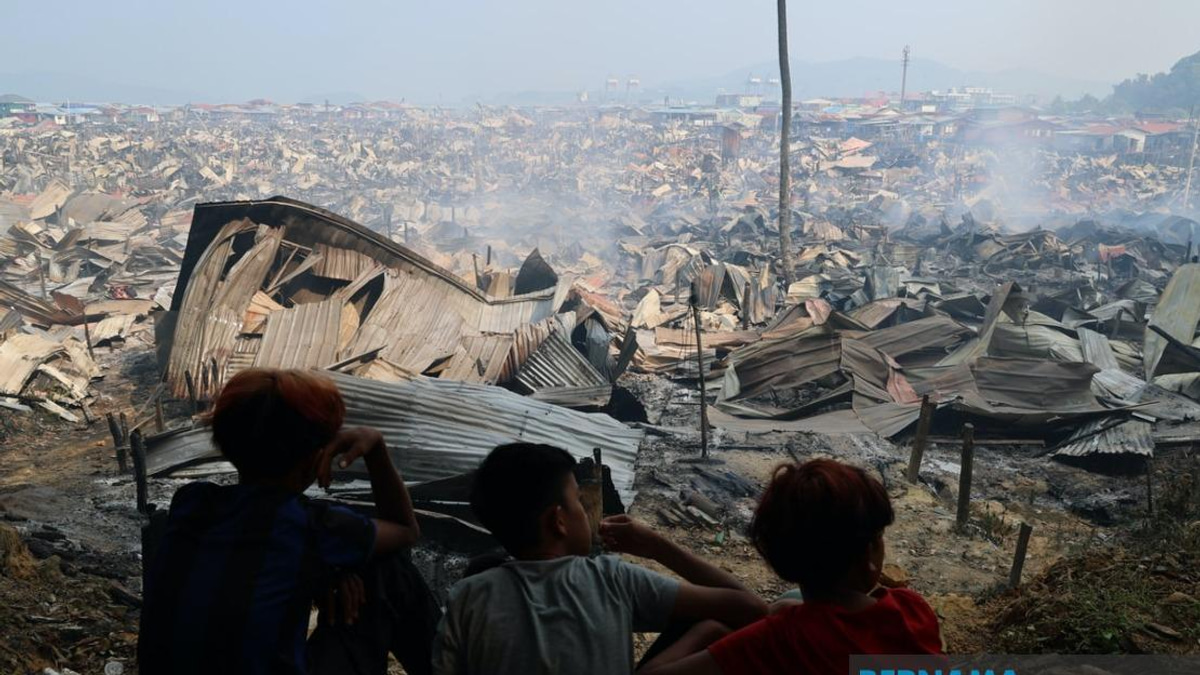 Sabah Allocates RM3,000 Aid Per Household Following Devastating Kampung Lok Buta Fire