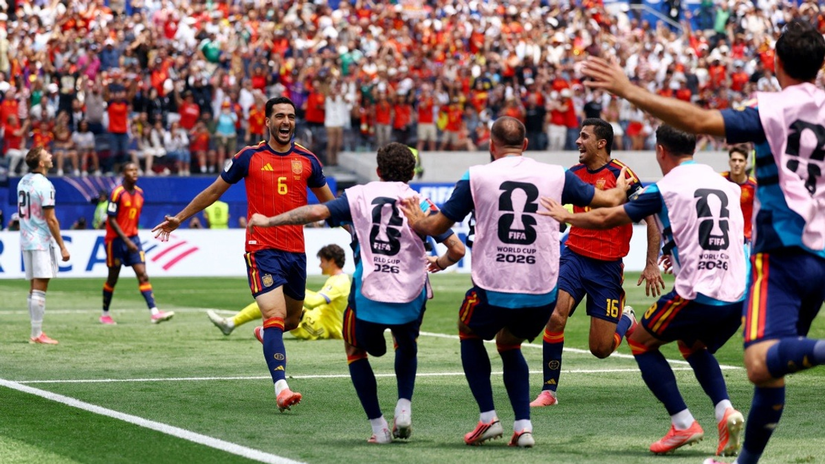Merino's Late Strike Sends Spain to World Cup Final Showdown with France