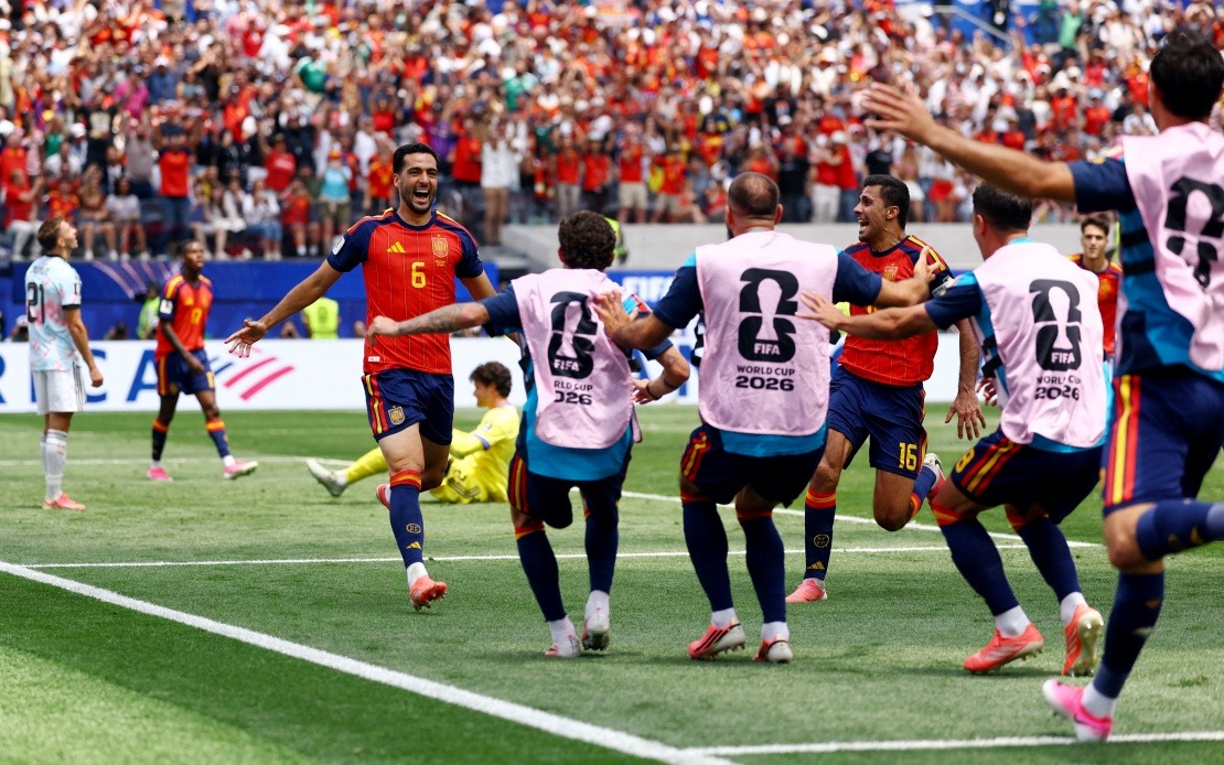 Merino's Late Strike Sends Spain to World Cup Final Showdown with France