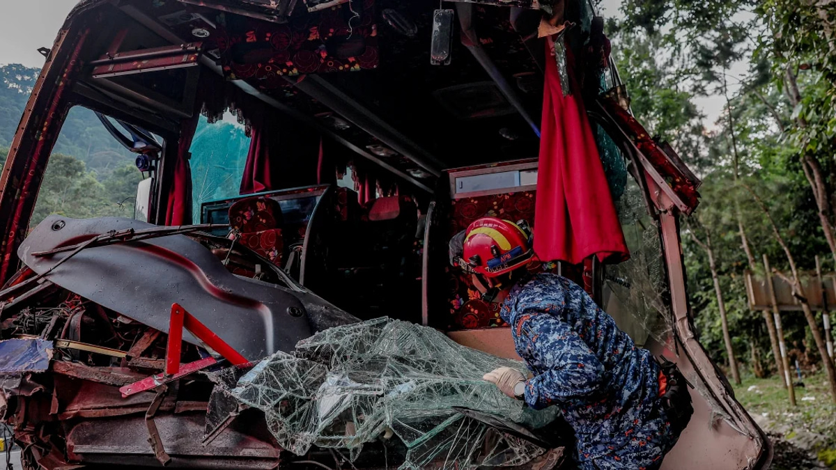 Bus Driver With 29 Traffic Summonses Held Over Genting Crash
