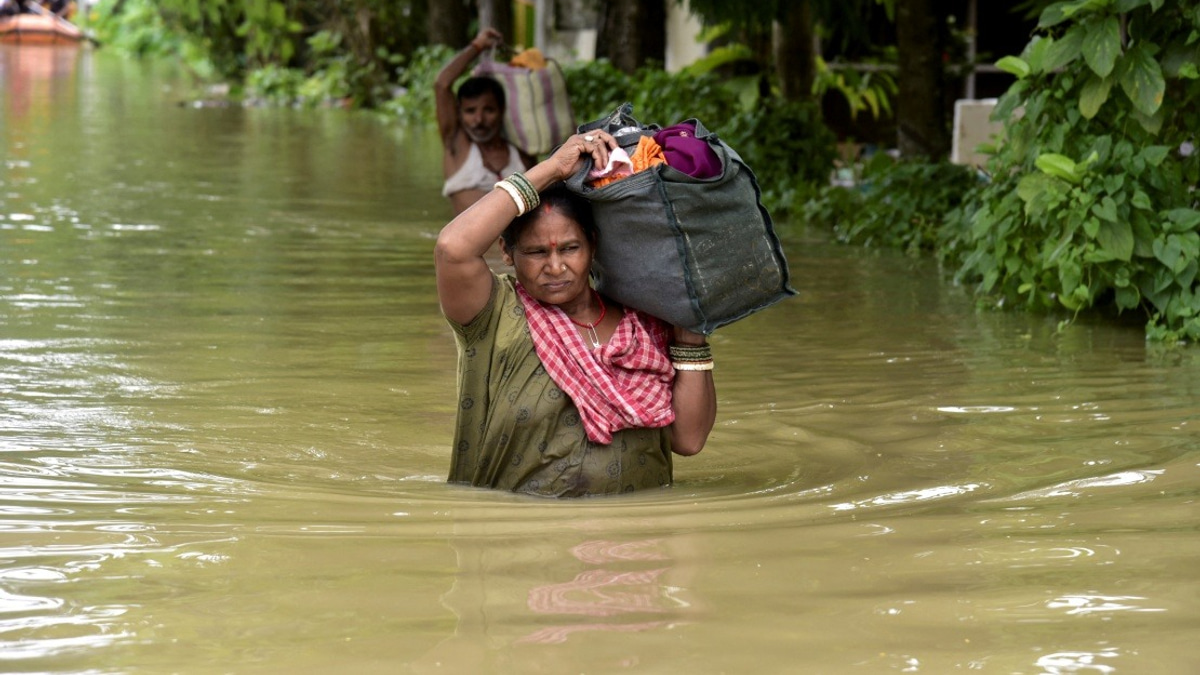 Assam Floods Kill 62, Displace Over 1.1 Million as Disaster Spreads Across 25 Districts