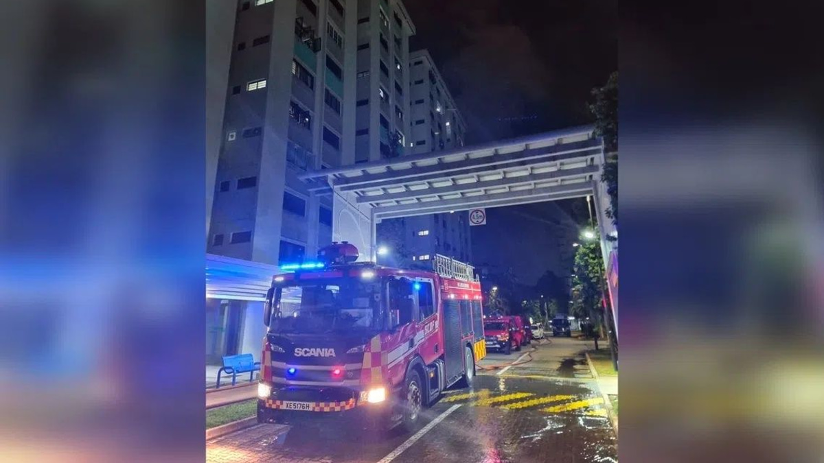One Dead, Two Firefighters Injured in Clementi HDB Fire