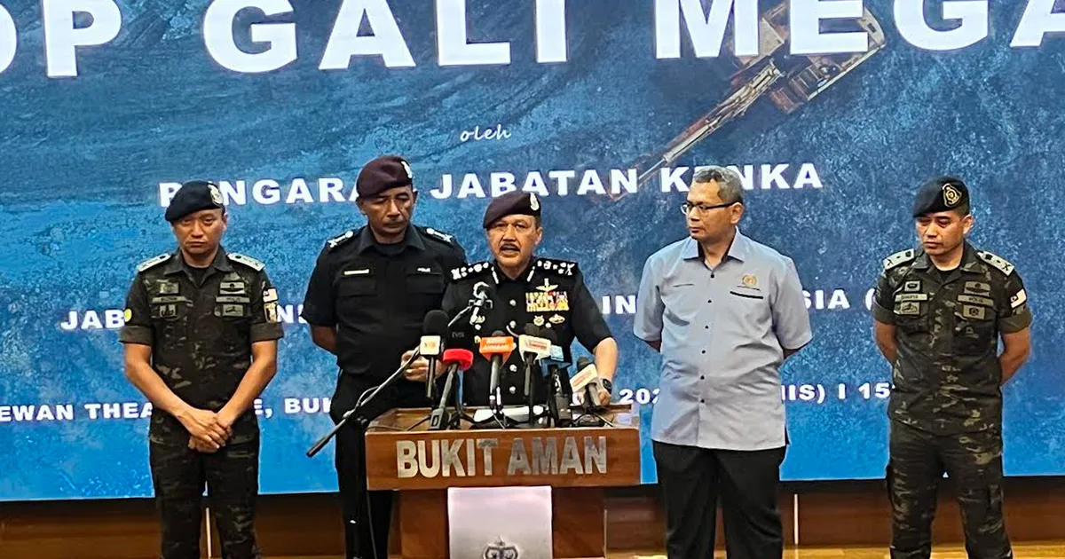 Authorities Seize RM119 Million in Assets and Arrest 99 in Massive Illegal Mining Sweep